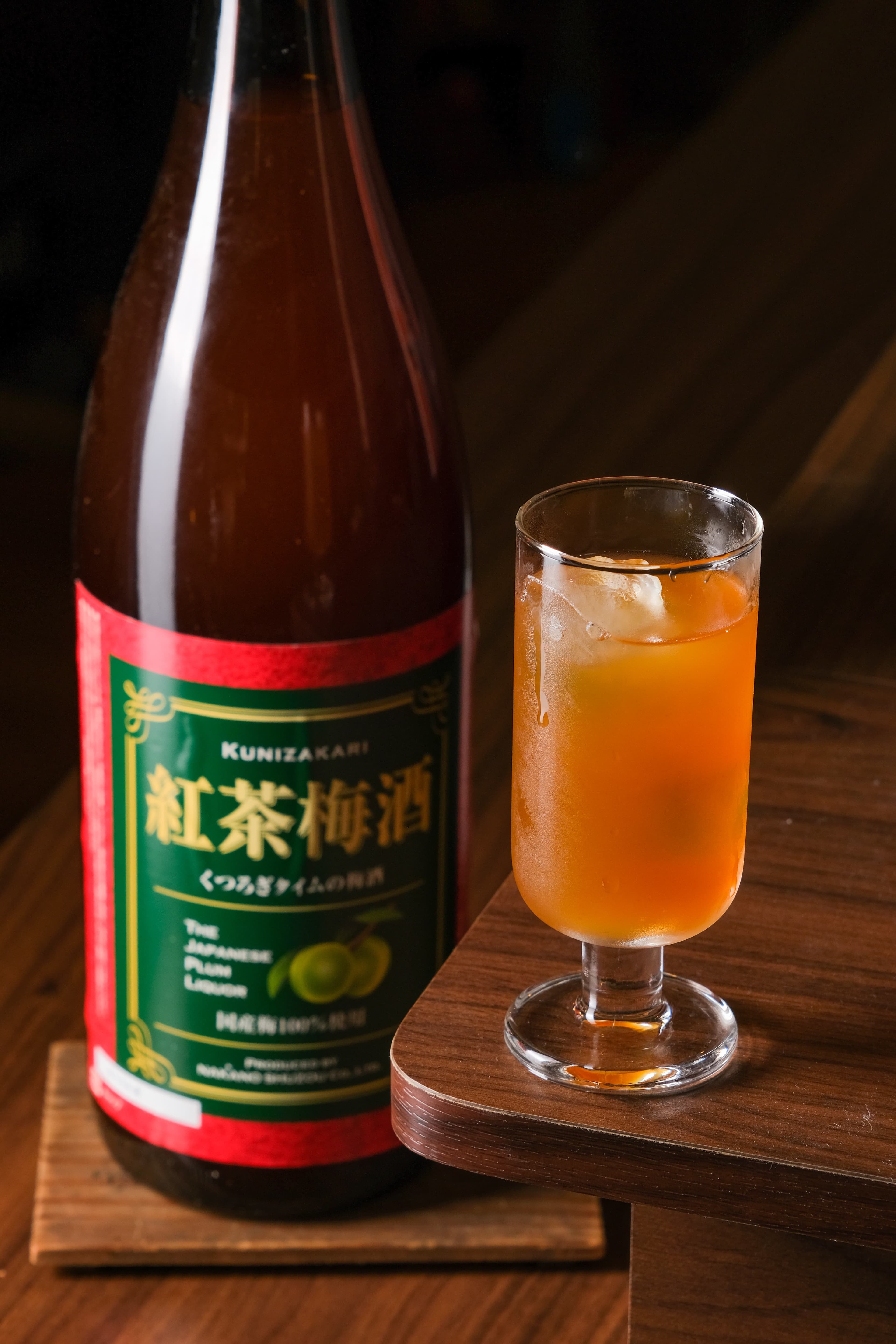「國盛紅茶梅酒」完美涵蓋且平衡了紅茶甘甜與日本梅的酸甜。(230元/杯)