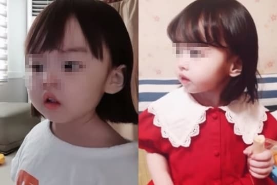 女童生前可愛照片曝光,進一步升高案件熱度。(翻攝自MBC《實話探查隊》)