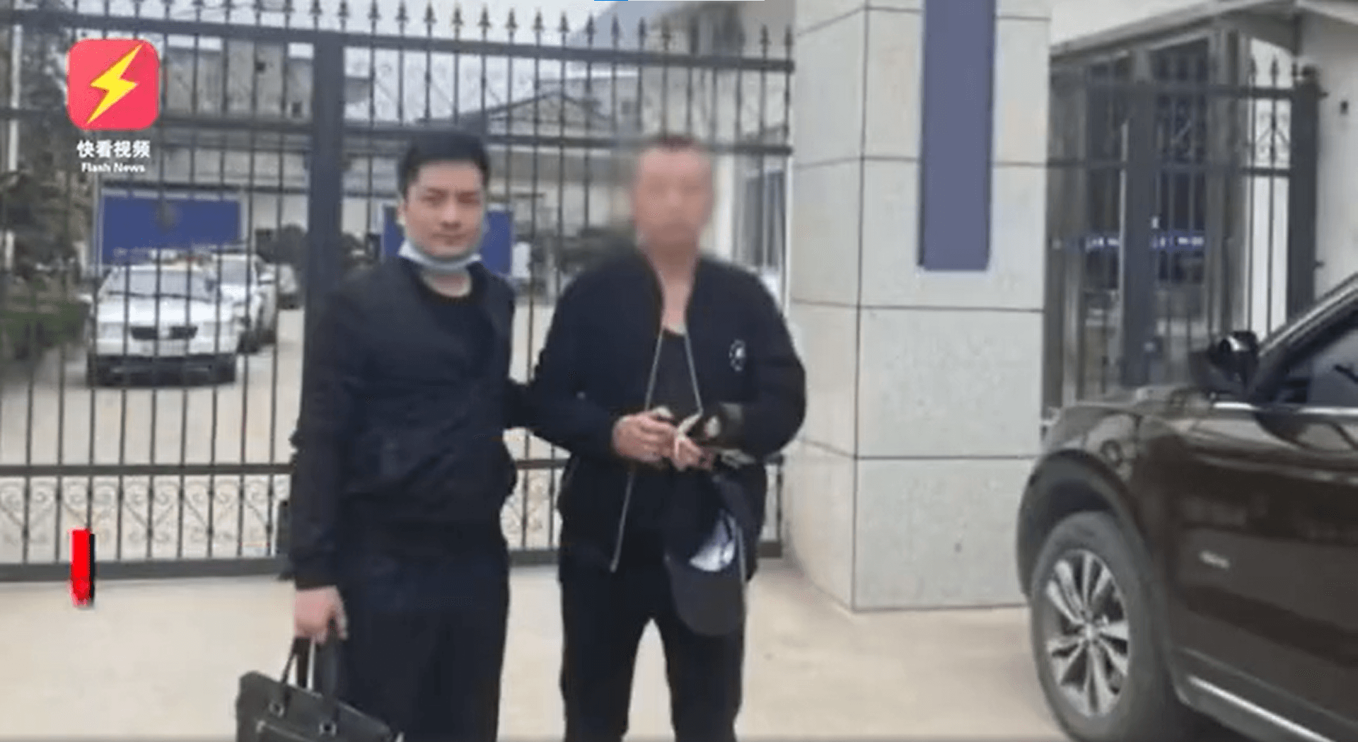 楊男於3月16日落網後坦承犯行,遭到警方拘留。(翻攝自微博)