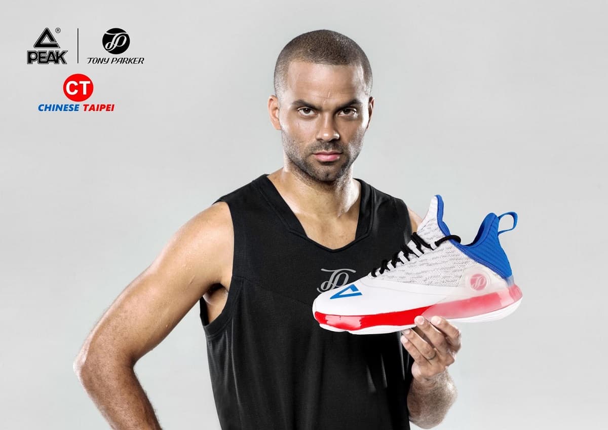 Tony Parker是匹克代言人。(網路照片)