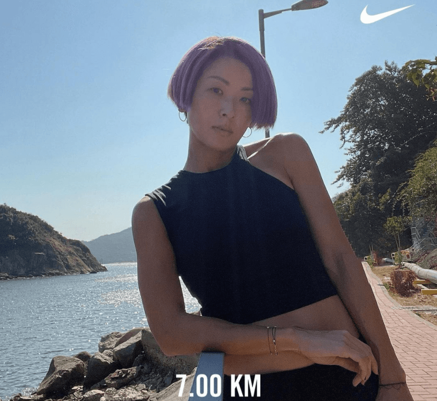 徐濠縈的IG未刪除大量與Nike相關的貼文,引來一眾網友開酸。(翻攝自徐濠縈IG)