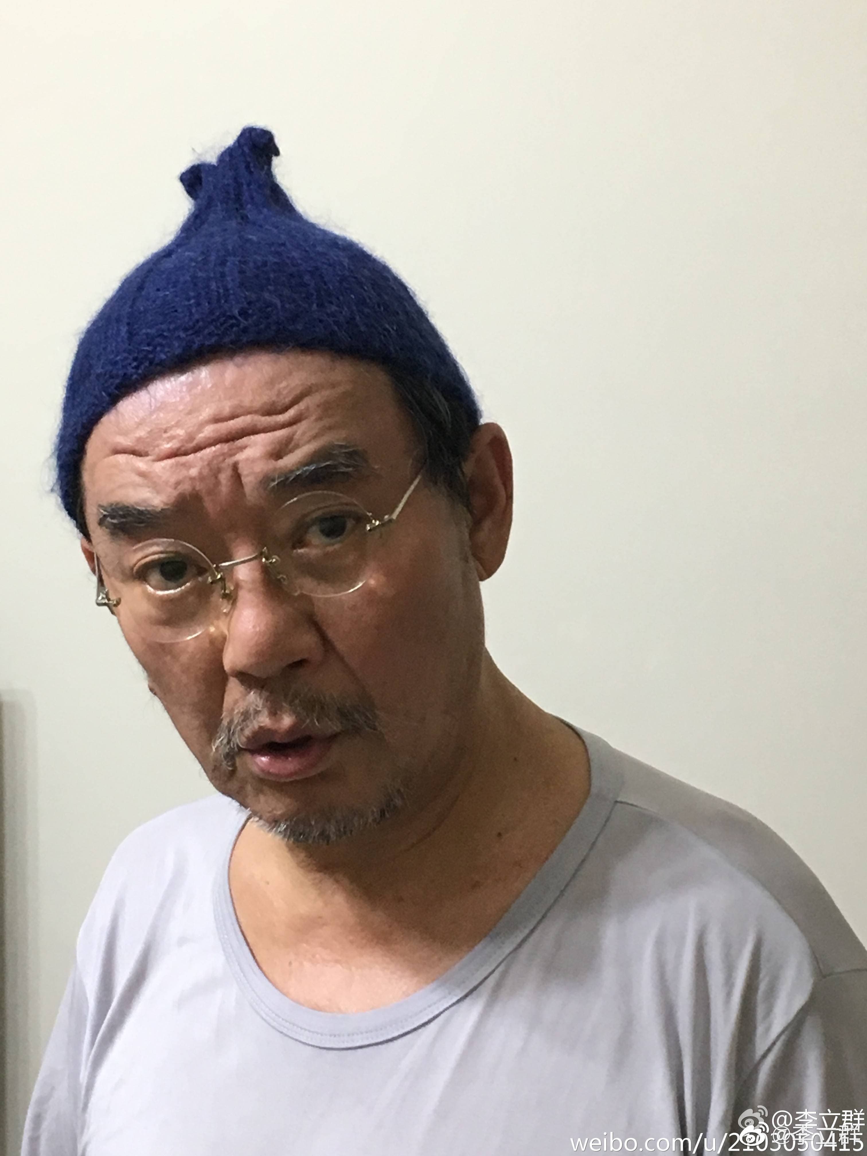 在大陸發展多年的李立群去年因疫情返台。(翻攝李立群微博)