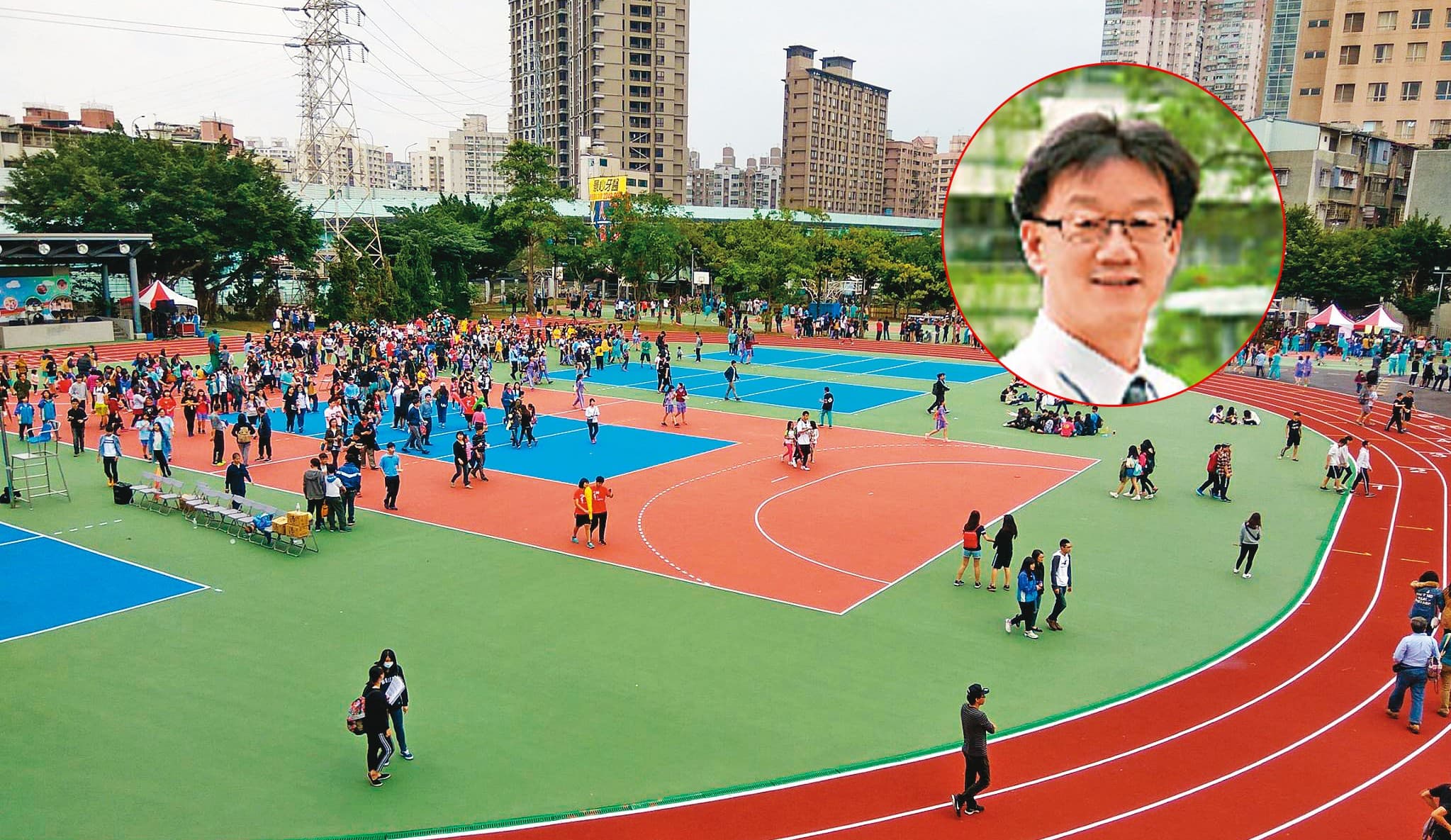 錦和高中校長陳水氷(翻攝錦和高中官網)因詐欺取財被判3個月定讞,卻未遭行政懲處。