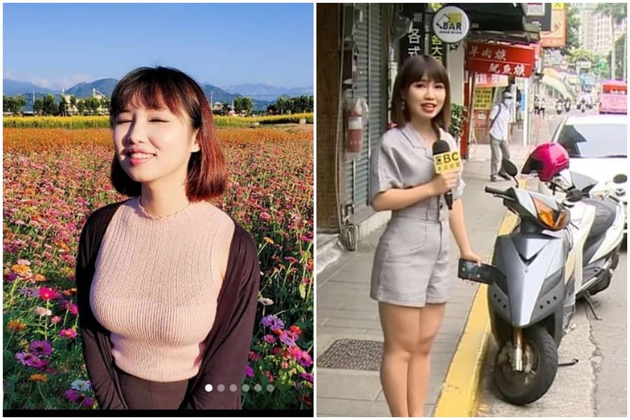女記者因為採訪意外成為關注對象。(翻攝自IG陳韻涵)