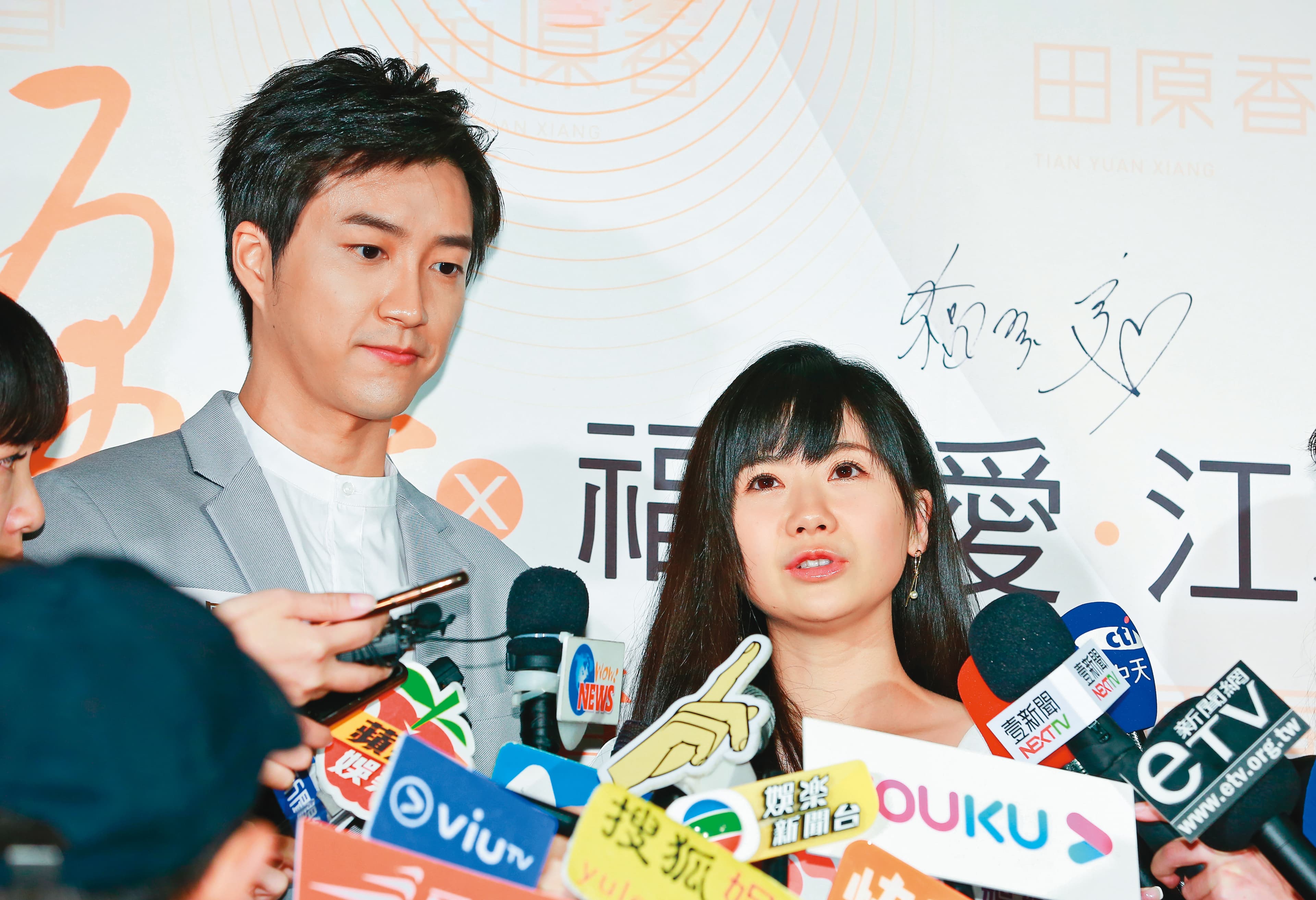江宏傑(左)當初曾點出福原愛(右)的「兩面性」,這次他「被離婚」其實一開始有些措手不及,感覺得出用情依然至深。