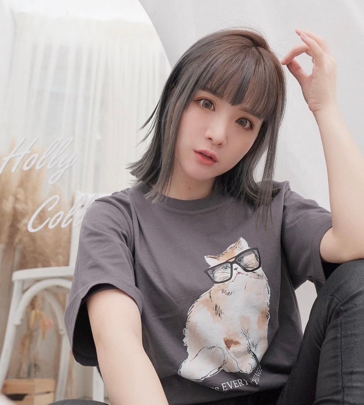 花花外型可愛,她不諱言有整容。(翻攝自花花IG)