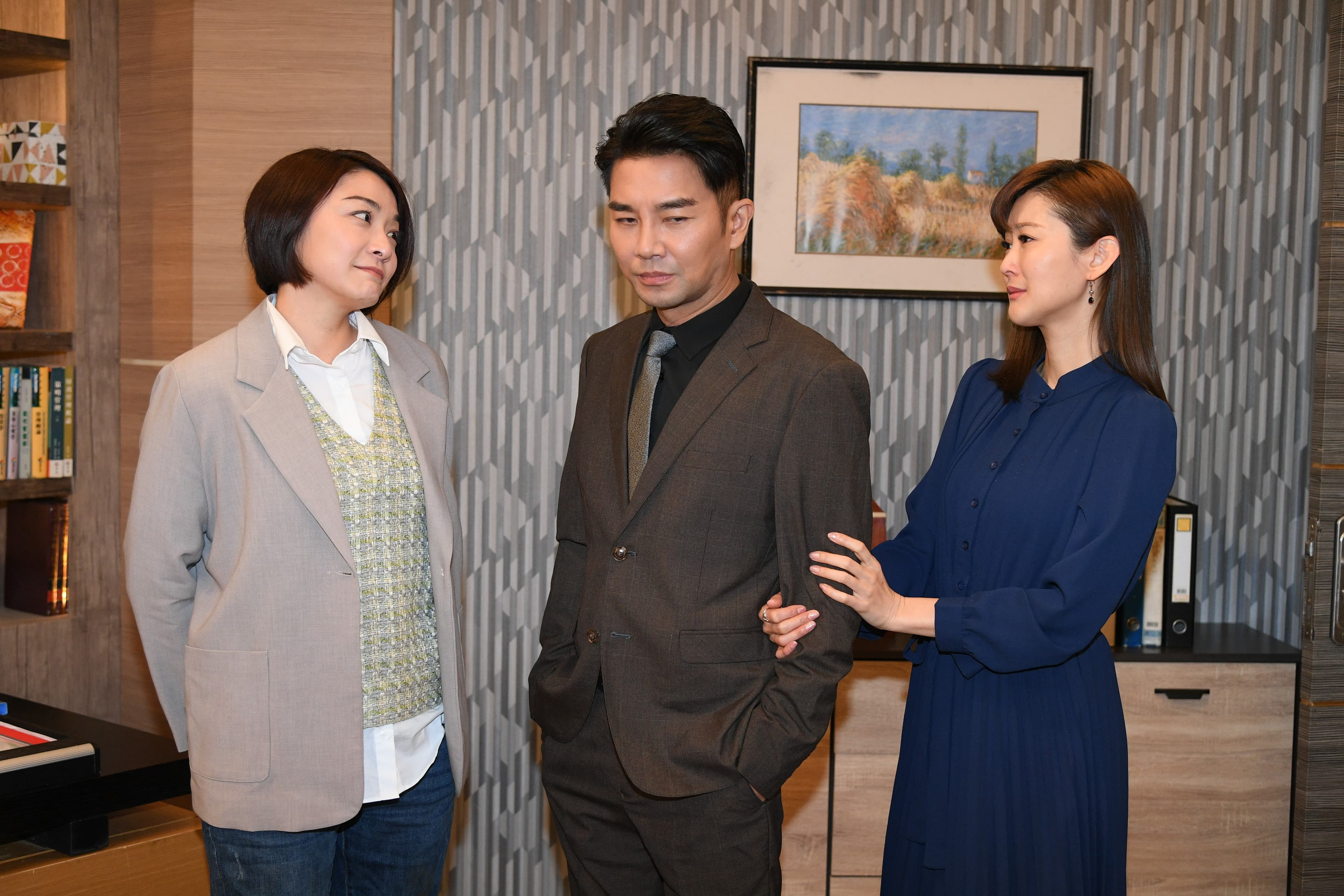 謝承均睽違2年再次演出三立台劇,在《天之驕女》表現精彩。(三立提供)