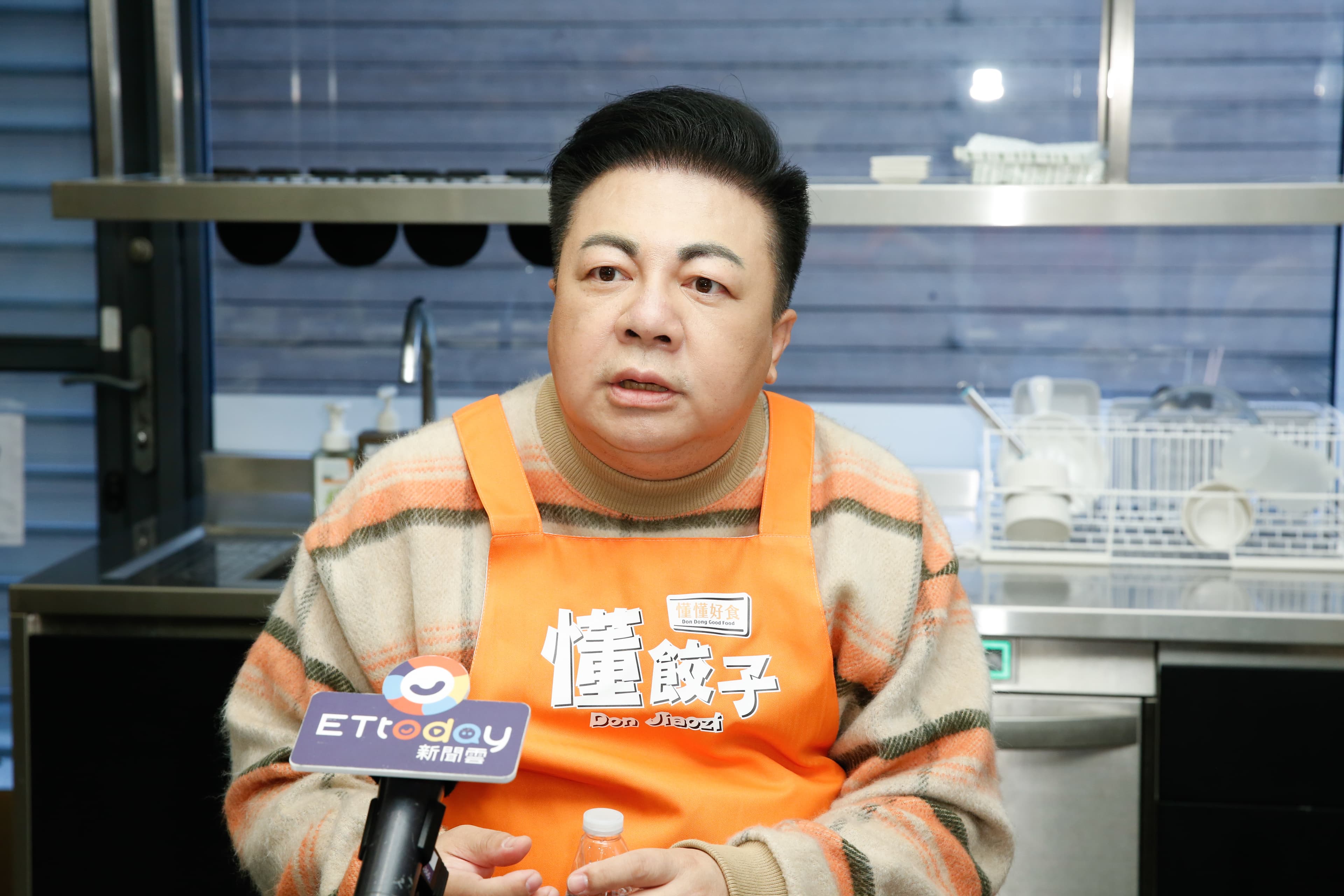董至成這回對投資水餃全心百分百投入,從材料到包裝都親力親為。