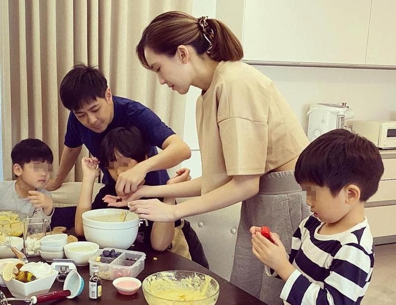 林志穎有3個兒子,由他來印證鏟子之神效,當然很有說服力。(翻攝自林志穎臉書)
