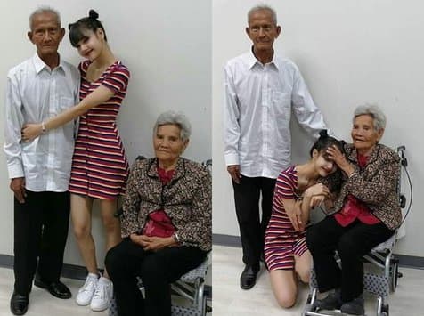 LISA提及兩年前外公曾去看她演唱會,可惜自己未能好好陪他說話,留下遺憾。(網路圖片)