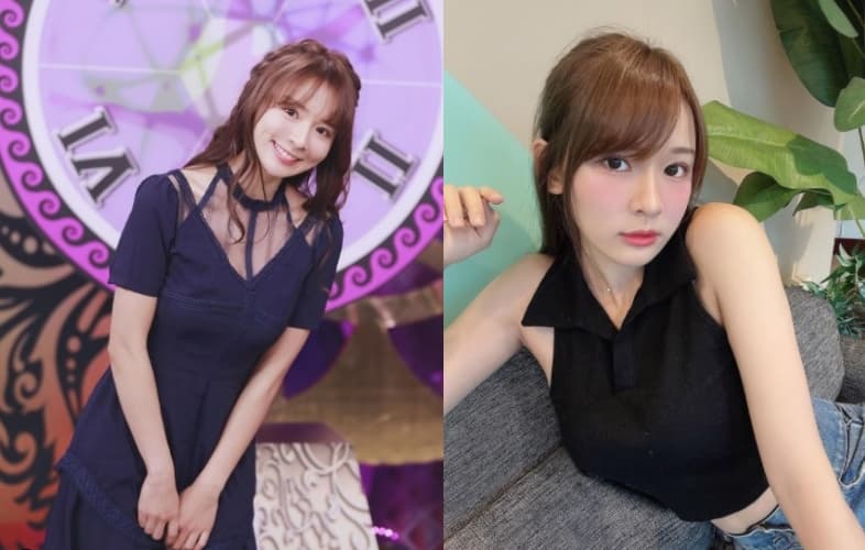 林莎因為外貌神似日本AV女星三上悠亞,而有「台版三上悠亞」的封號。(翻攝自林莎IG)