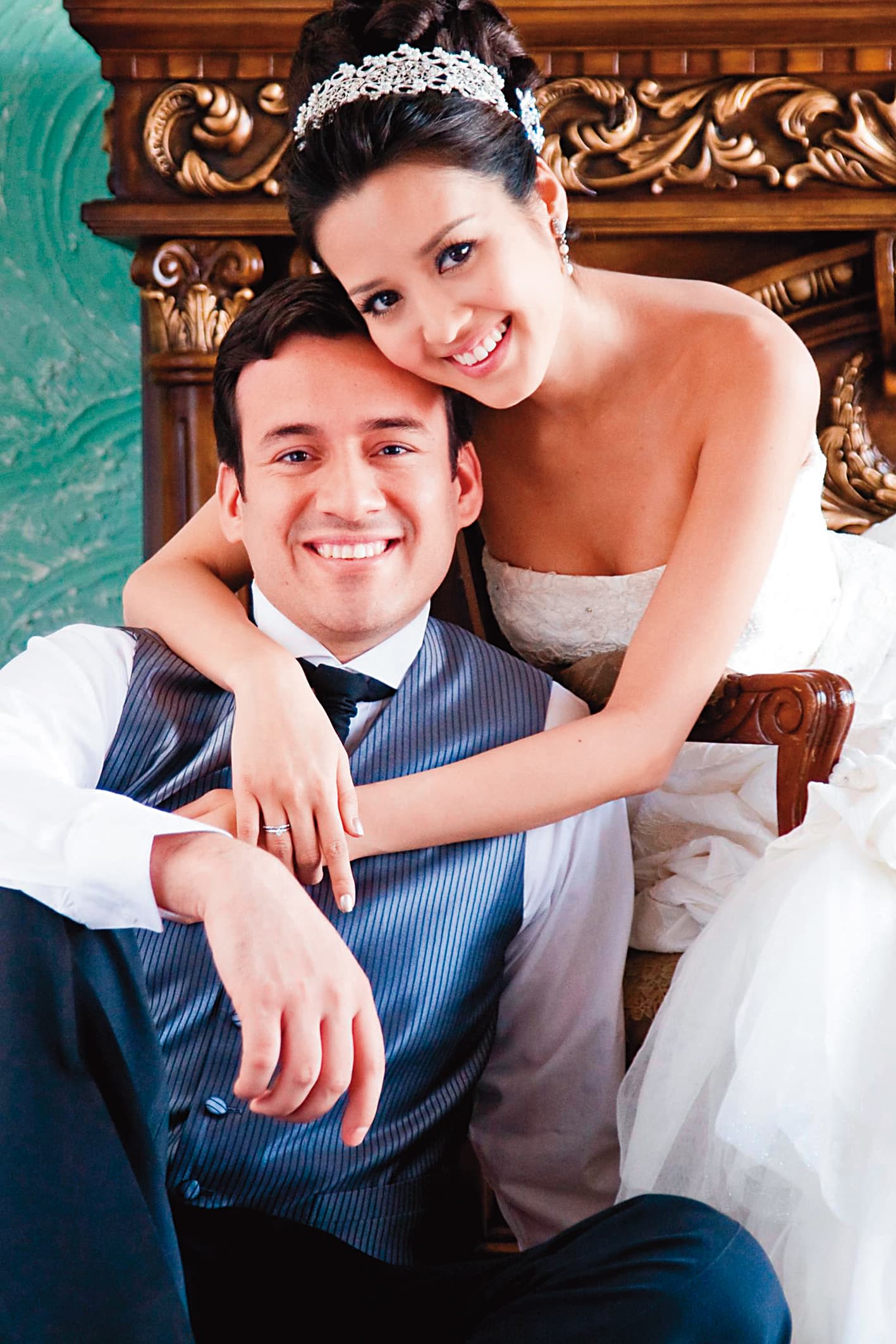 10年前的Liz,為了完成當媽媽的夢想,回巴拉圭和初戀情人結婚。(翻攝自Li Yu Yang-Emy臉書)