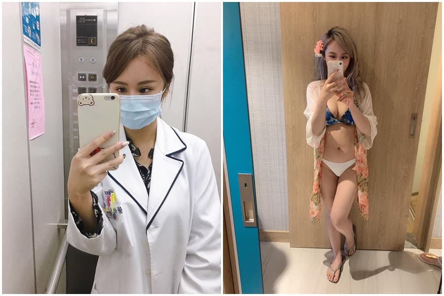 潘冠翰的妻子身兼模特兒與藥師，得知丈夫出軌消息也感到傻眼。（翻攝自Lily小藥師 IG）