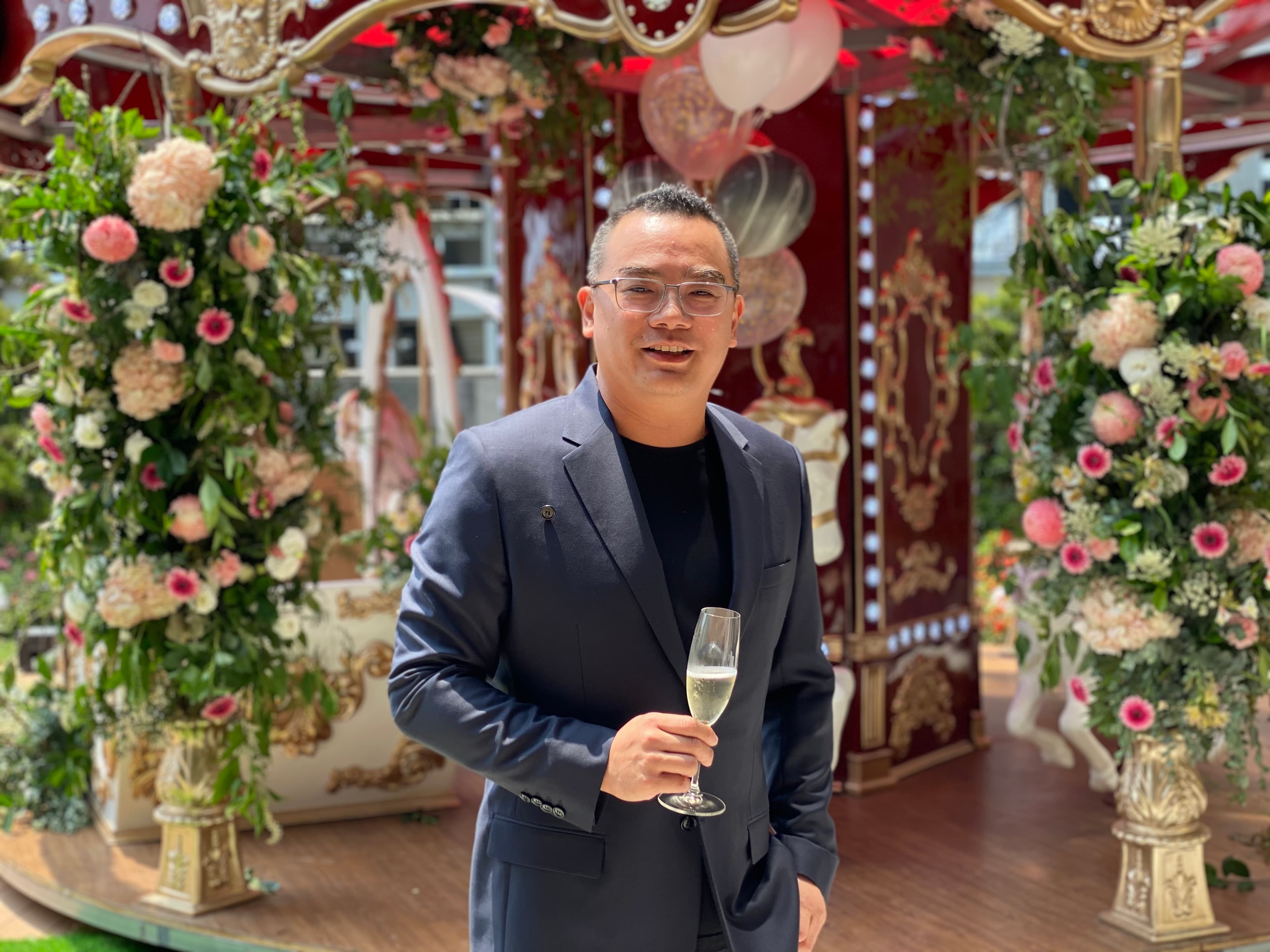 樂軒創辦人張維軒斥資千萬打造高雄樂軒店。