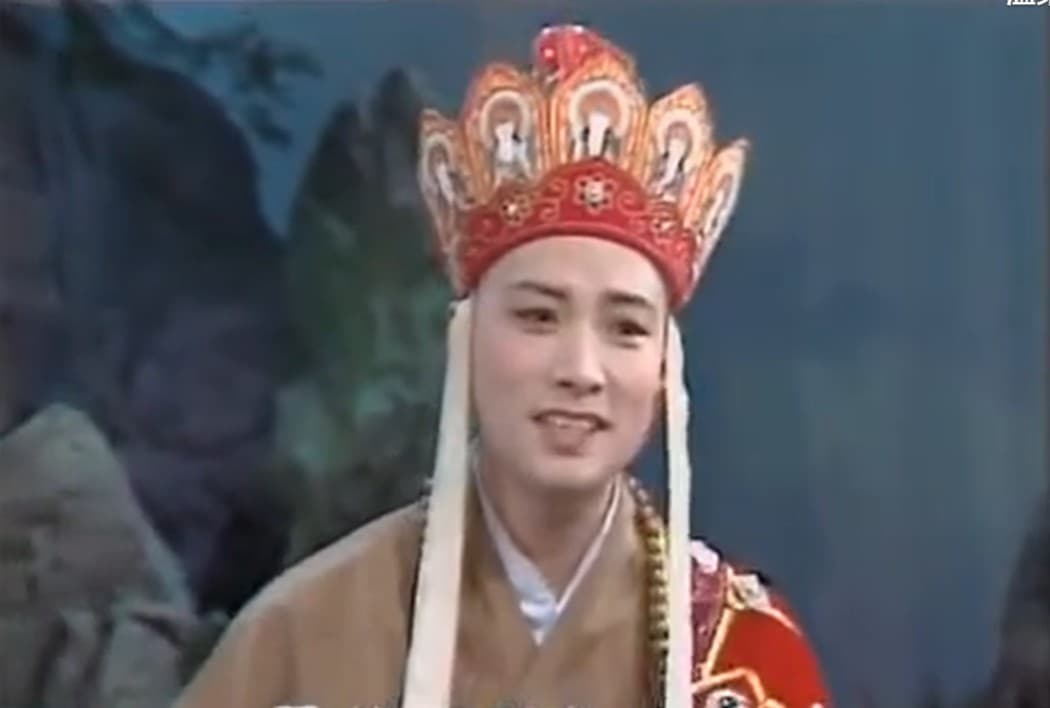 遲重瑞當年有「最帥唐僧」之稱。(翻攝自微博)