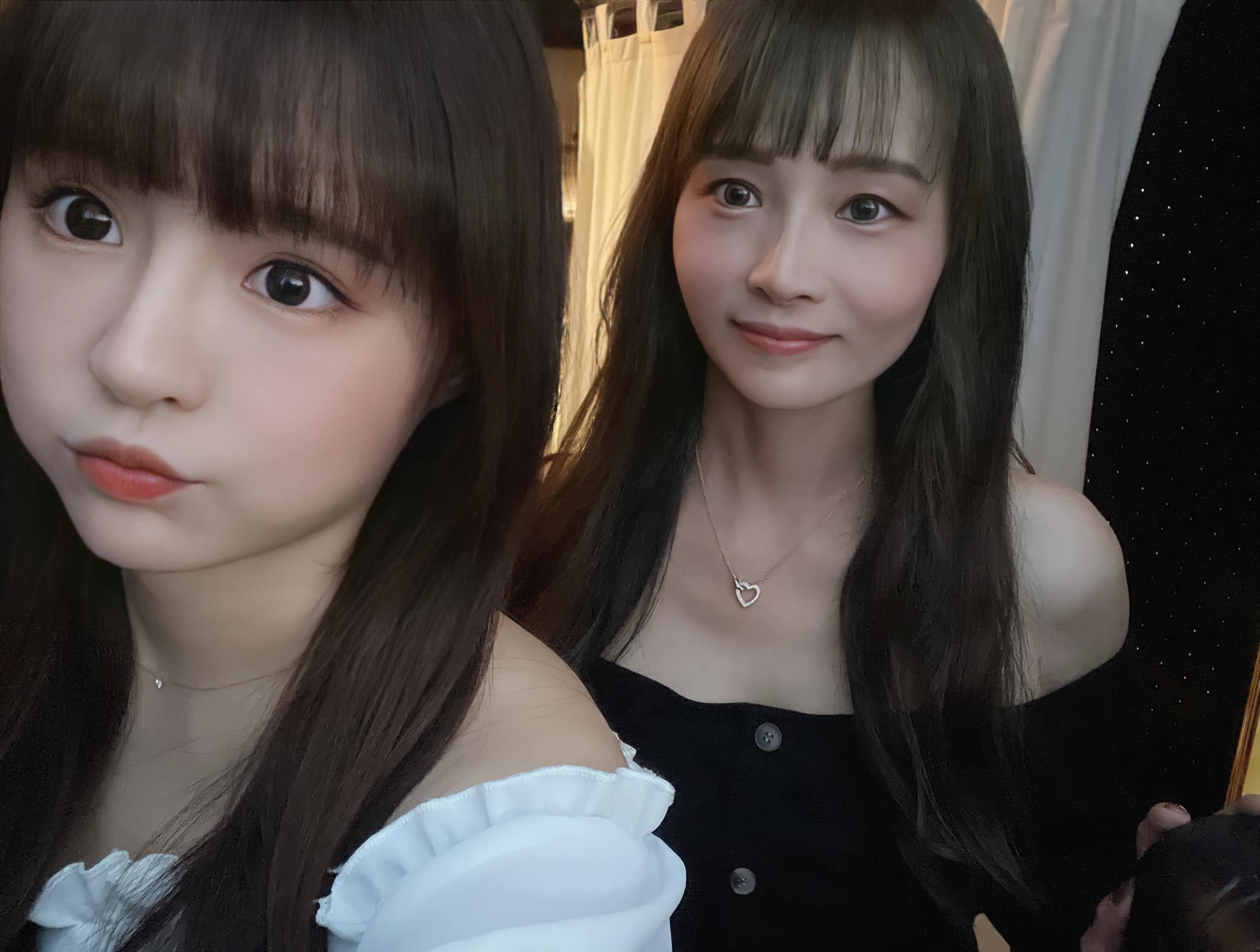 元元昨曬出母女合照,元媽逆齡的臉蛋讓網友看傻。(翻攝自元元臉書)