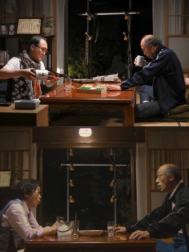 佐野史郎的角色從第4集開始直接換成平田滿演出,不少沒看新聞的觀眾一陣錯愕。(上圖翻攝自thetv,下圖翻攝自TBS畫面)