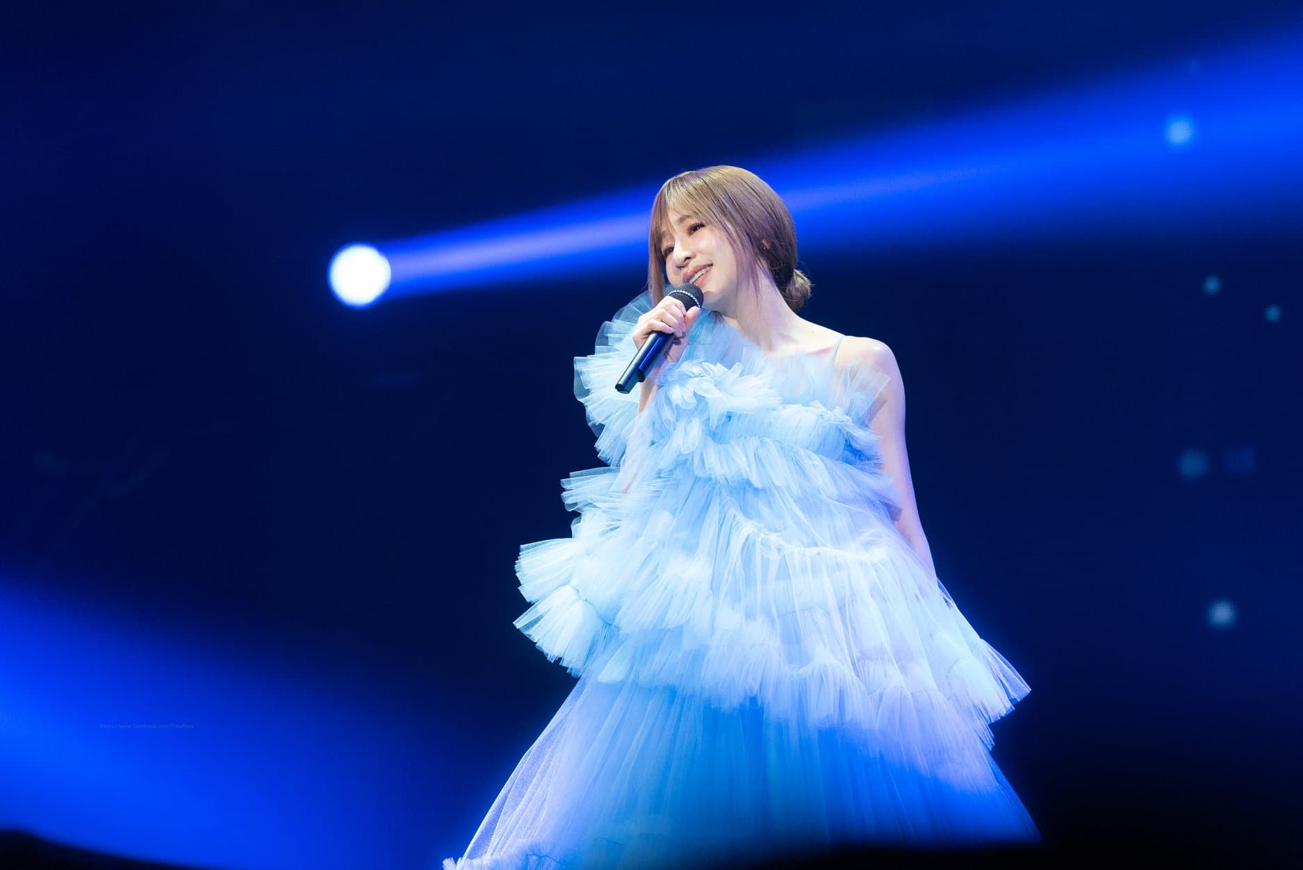 王心凌「CYNDILOVES2SING愛.心凌巡迴演唱會旗艦版」年初曾在小巨蛋演出,如今相隔4個多月要唱進高雄巨蛋,卻碰到了疫情打亂計畫。(翻攝自王心凌臉書)