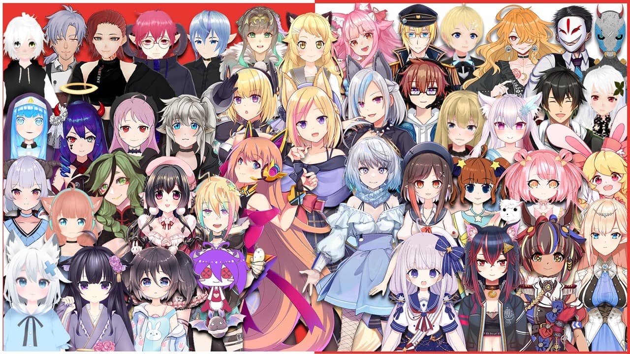 小倉電子在去年12月31日主辦「台灣VTuber紅白綜藝秀」,共有43名台灣VTuber參與。(翻攝高雄市政府網站)