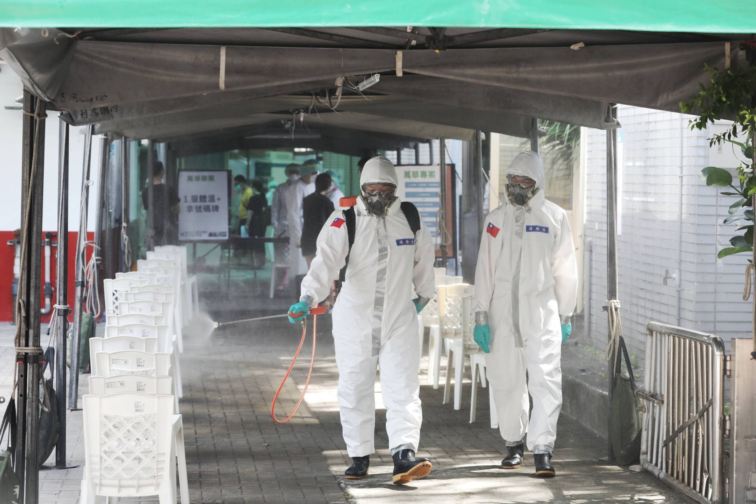 和平醫院新增3員工確診，2病患陰轉陽。