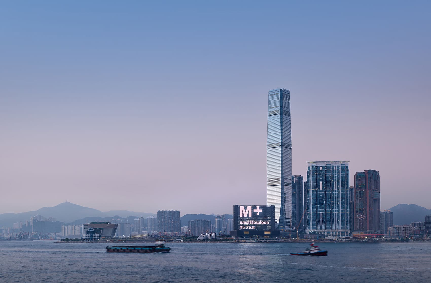 「M+」視覺文化博物館即將於2021年底開幕。(圖片提供:Herzog & de Meuron)