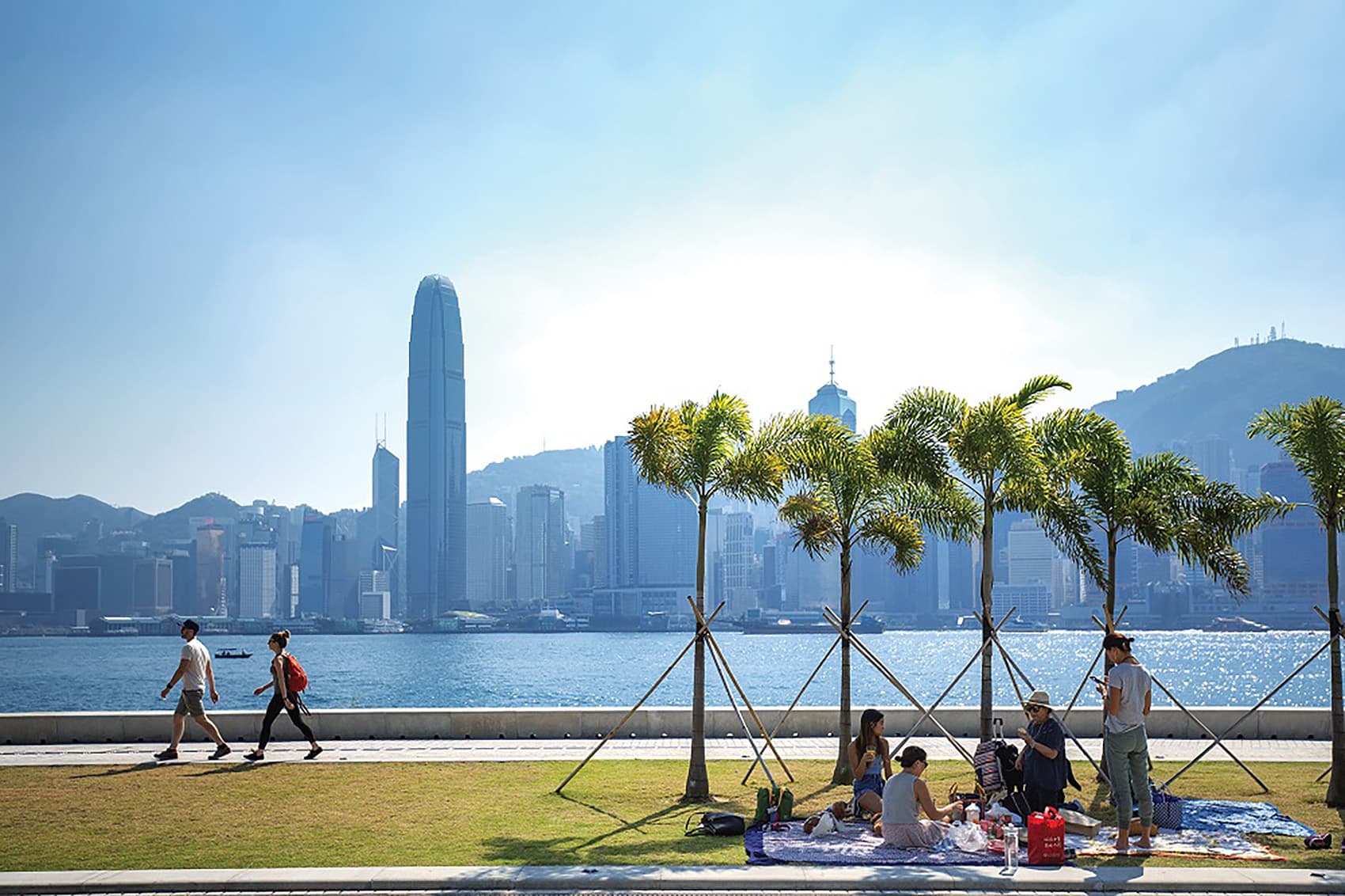 「西九文化區」就是一個大型藝術公園。(圖片提供:香港旅遊發展局)
