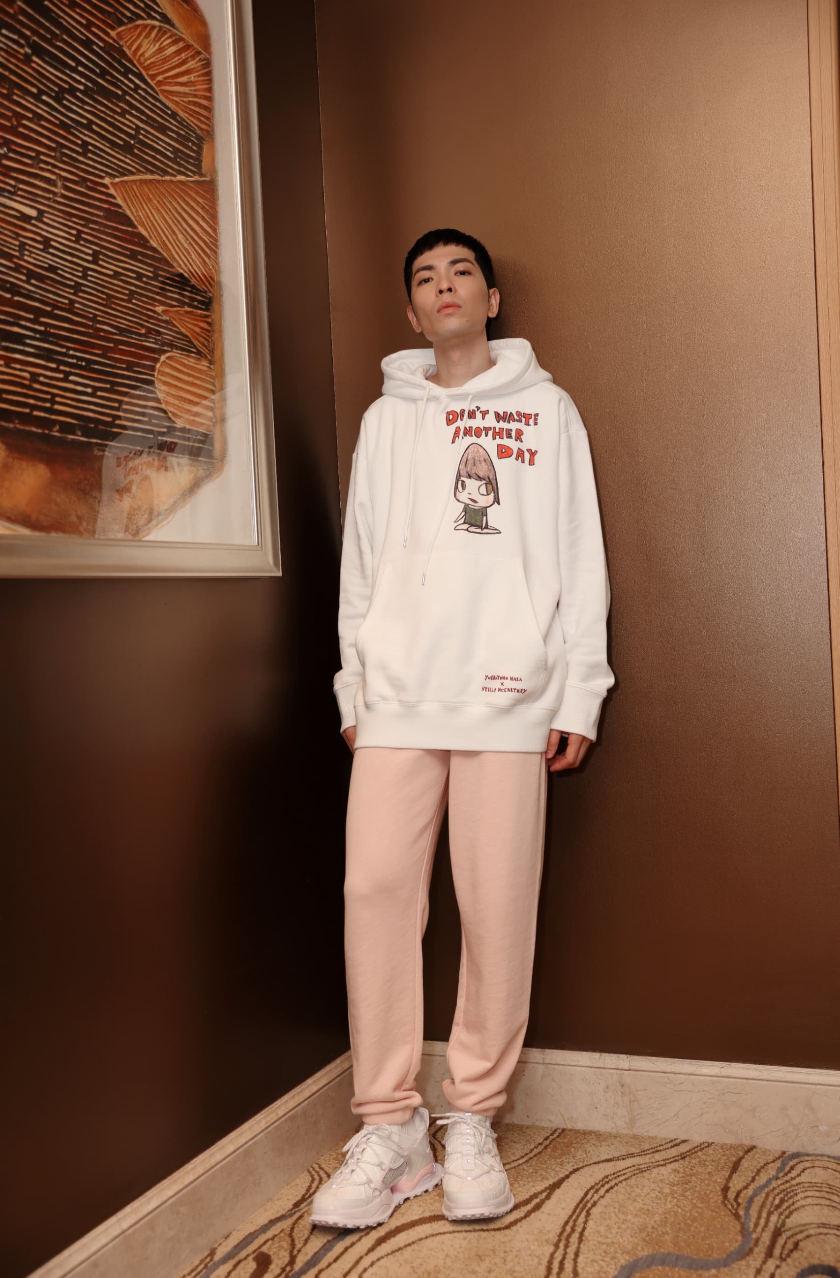 趁著象徵「我愛你」的5月20日夜晚,蕭敬騰與粉絲在線上約會。(喜鵲娛樂提供)