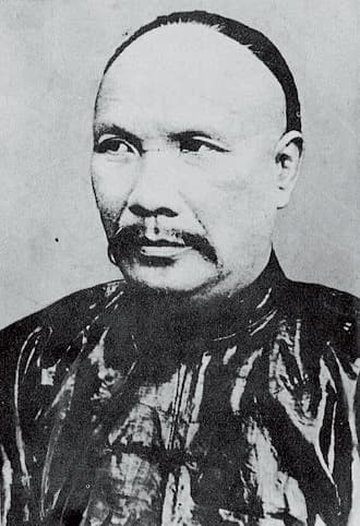 丘逢甲（圖）為倡議台灣民主國的抗日英雄，其子丘念台用父親名字創立逢甲大學，但相關校史鮮少提及這段過程。（翻攝維基百科）