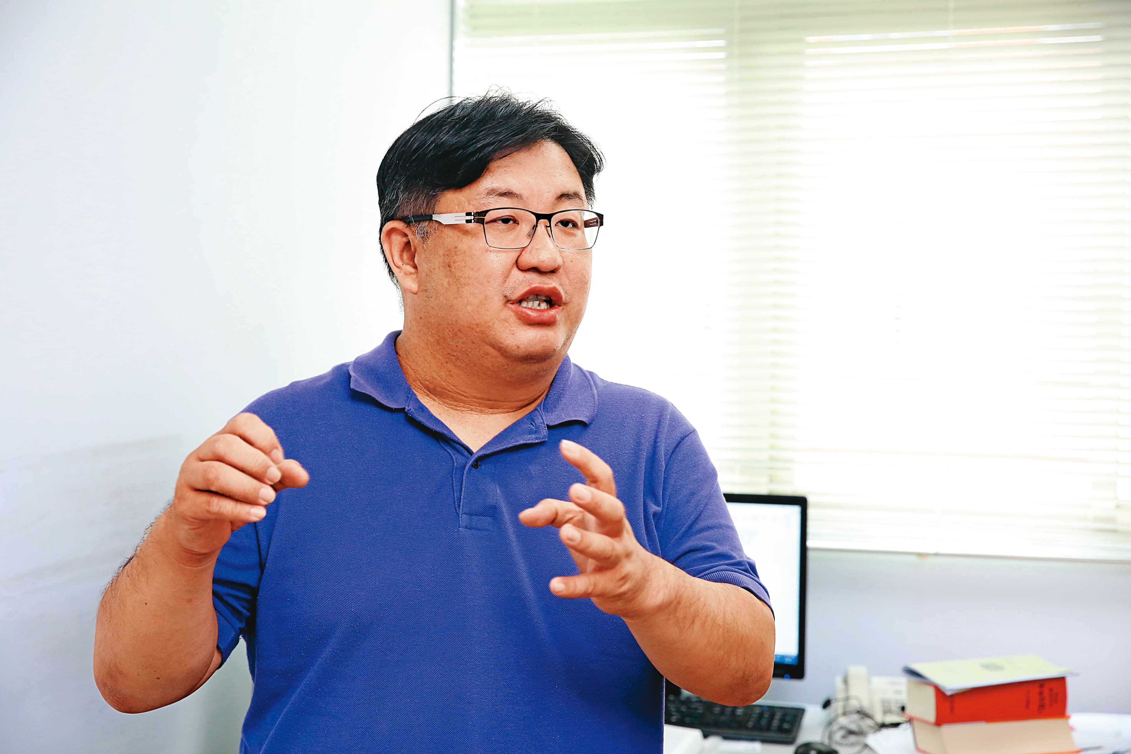 吳大學公法中心主任胡博硯表示,中國對台灣的資訊戰從未停止。