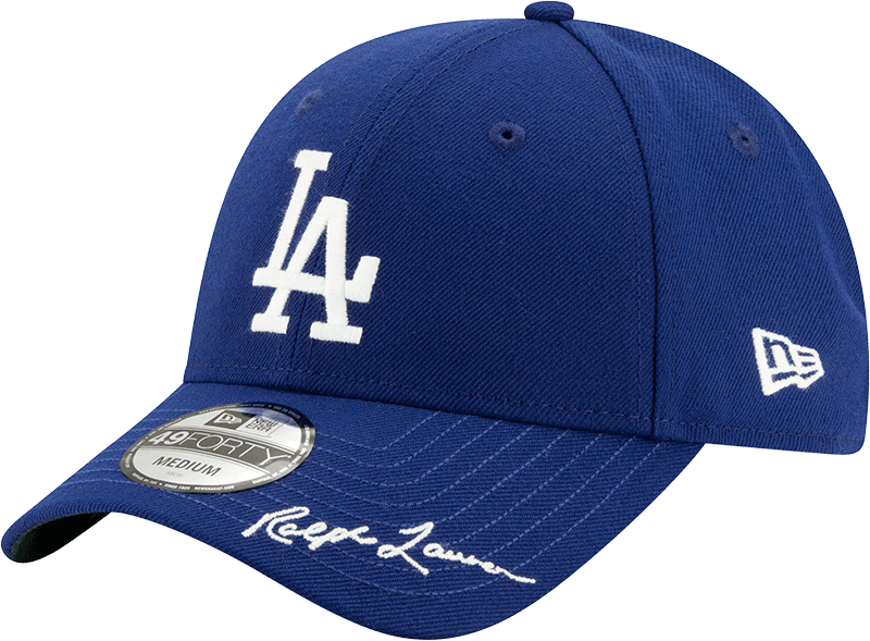 49FORTY New Era x Ralph Lauren x MLB洛杉磯道奇皇家藍。NT$2,480。（星裕國際） 