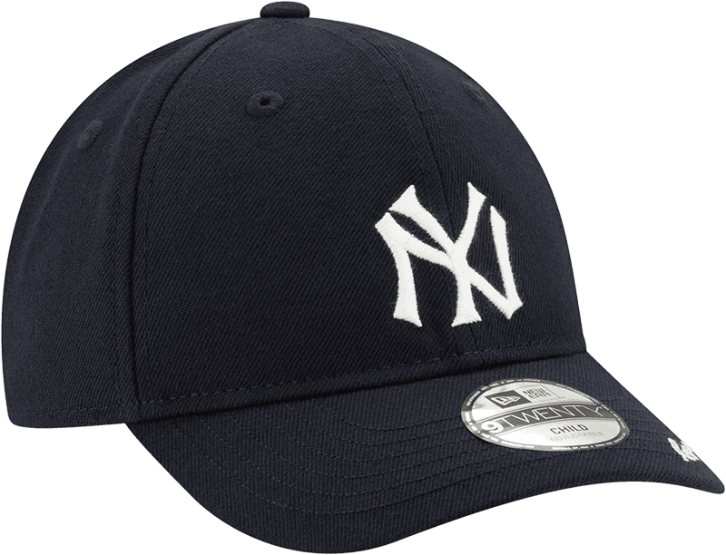 9TWENTY New Era x Ralph Lauren x MLB紐約洋基海軍藍童帽。NT$1,480。（星裕國際）  