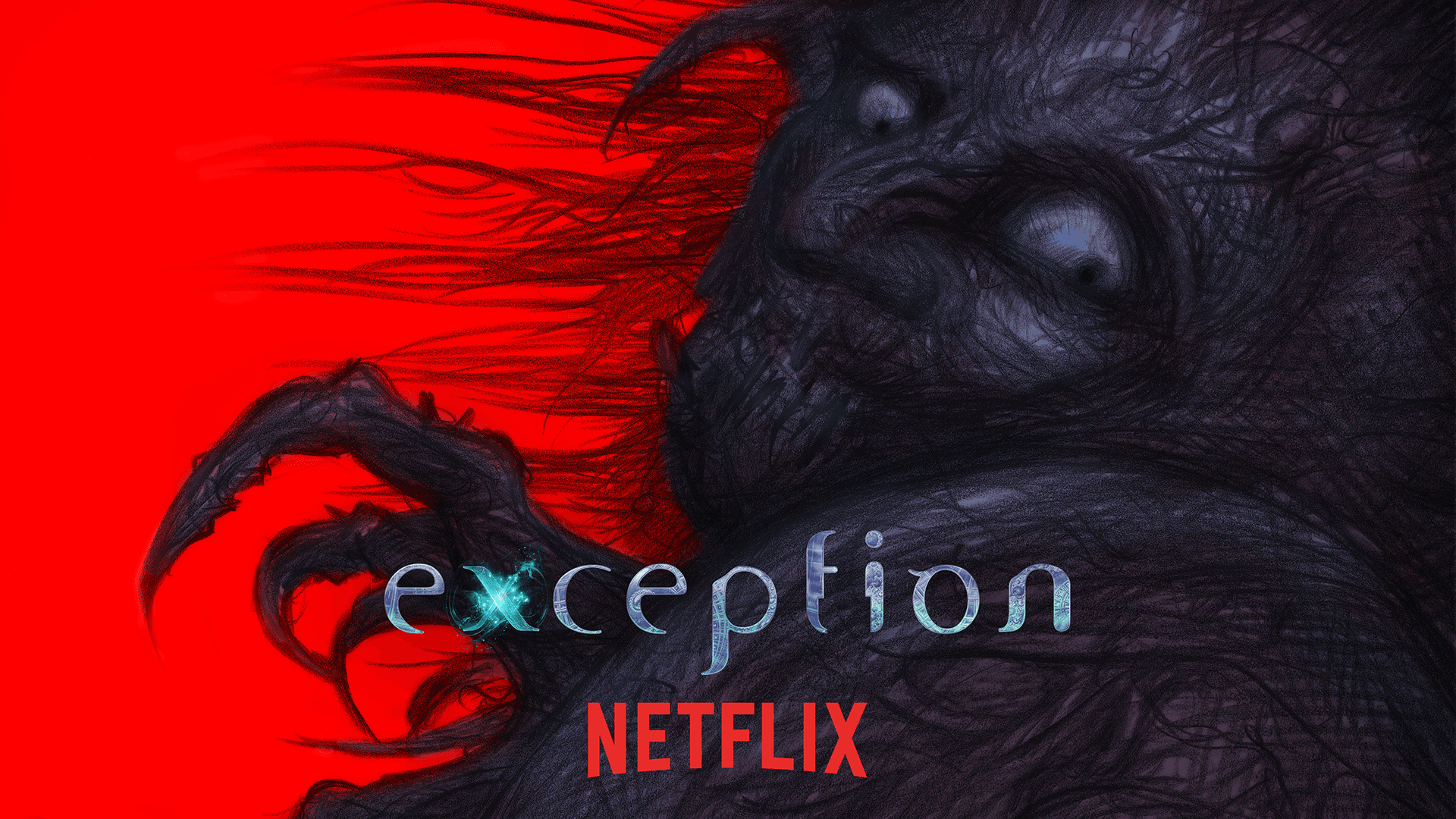 曾參與動畫《科學小飛俠》、 電玩《Final Fantasy》的畫家天野喜孝,替恐怖動畫《exception》擔任角色設計。(Netflix提供)