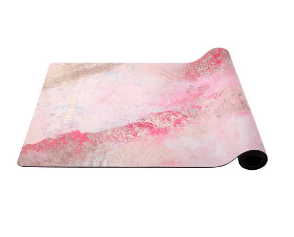 Healing Hear系列追夢者粉瑜伽墊 NT$3,780 SUGARMAT。（ASPORT提供）