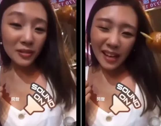 梁允瑜過去兩段不雅影片曝光,重創形象。(翻攝畫面)
