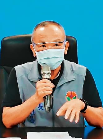 新竹市長林智堅聯繫苗栗縣長徐耀昌(圖)、新竹縣長楊文科共組竹竹苗防疫作戰聯盟。(翻攝自徐耀昌加油讚臉書)
