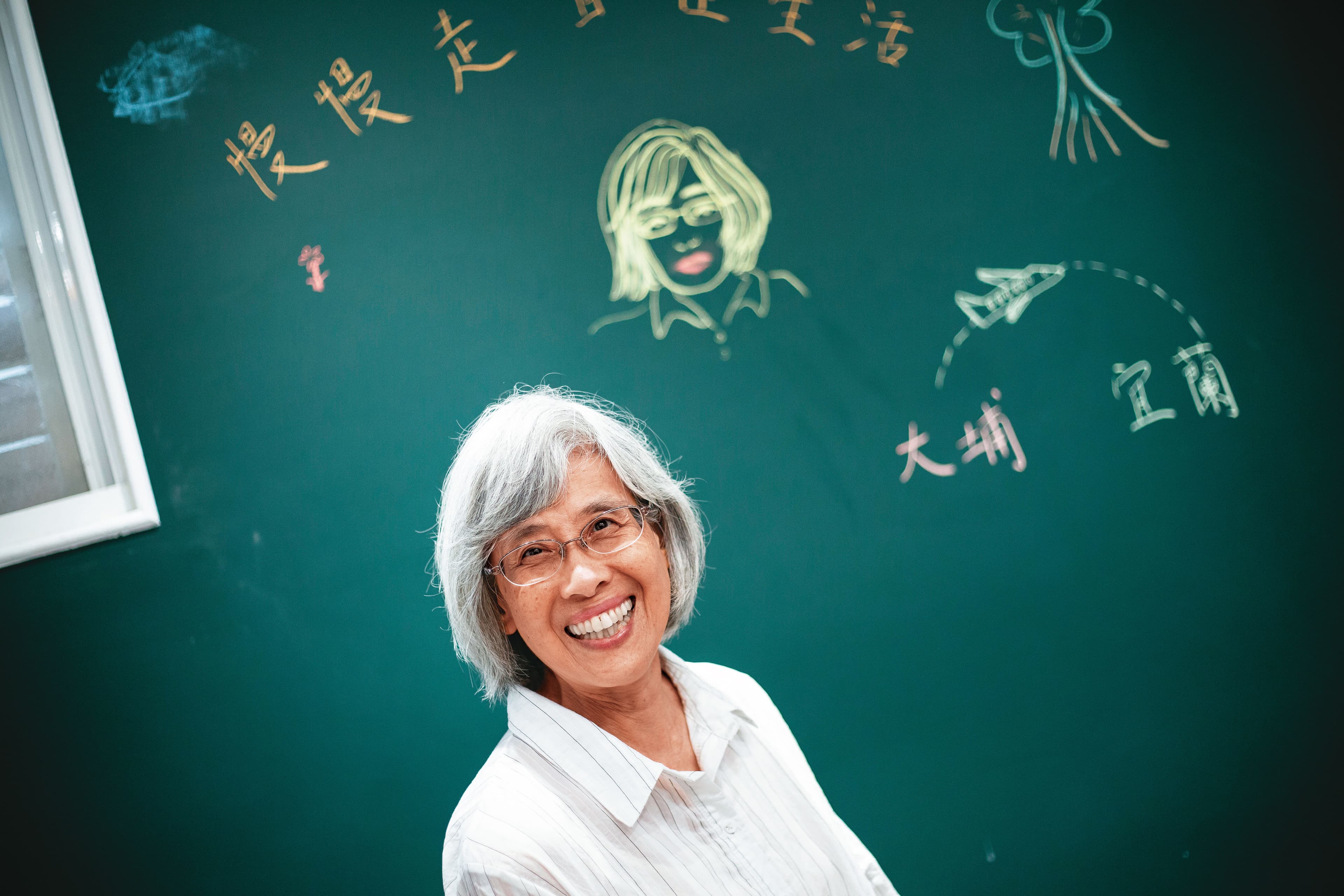 楊寶熙從香港大埔移居台灣宜蘭,要過親近土地的生活。