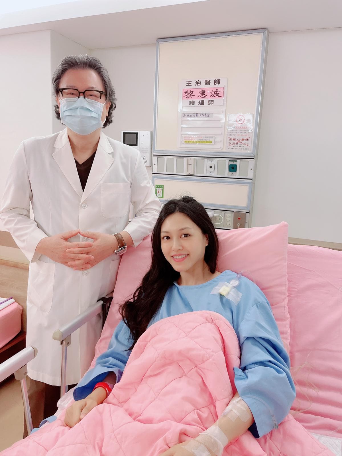 郭惠妮做試管嬰兒成功,她表示孕婦得冒多胞胎懷孕的高風險,或是面臨減胎的痛苦。但黎惠波醫師鼓勵她,「好的胚胎只要一個就夠了!」(孕醫生殖中心提供)