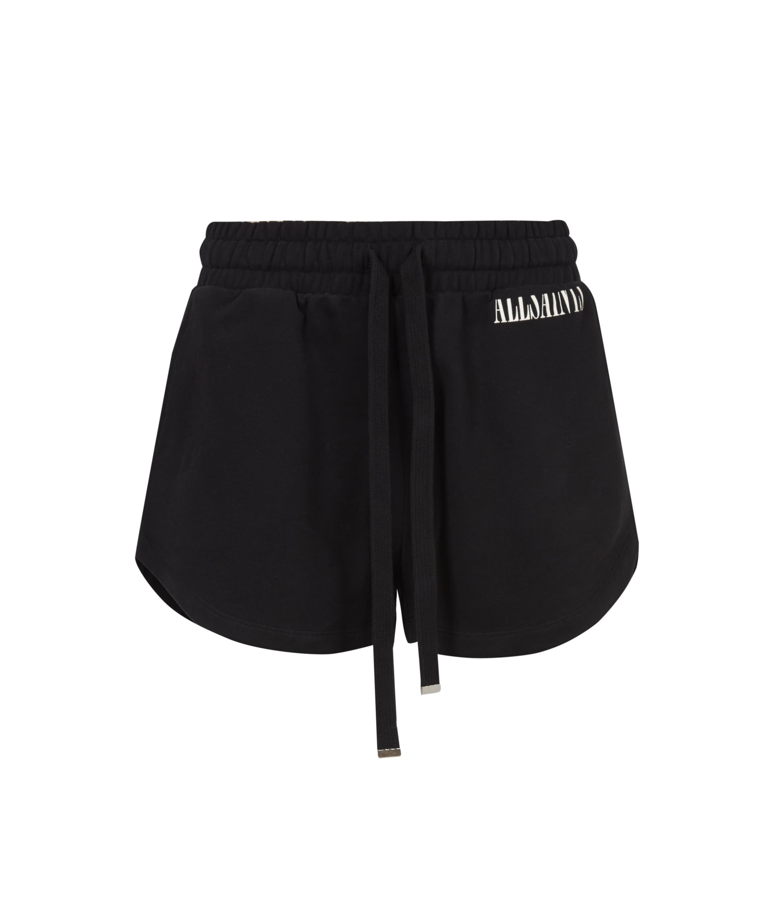 Lila黑色棉質短褲 NT$2,800 AllSaints。(AllSaints提供)