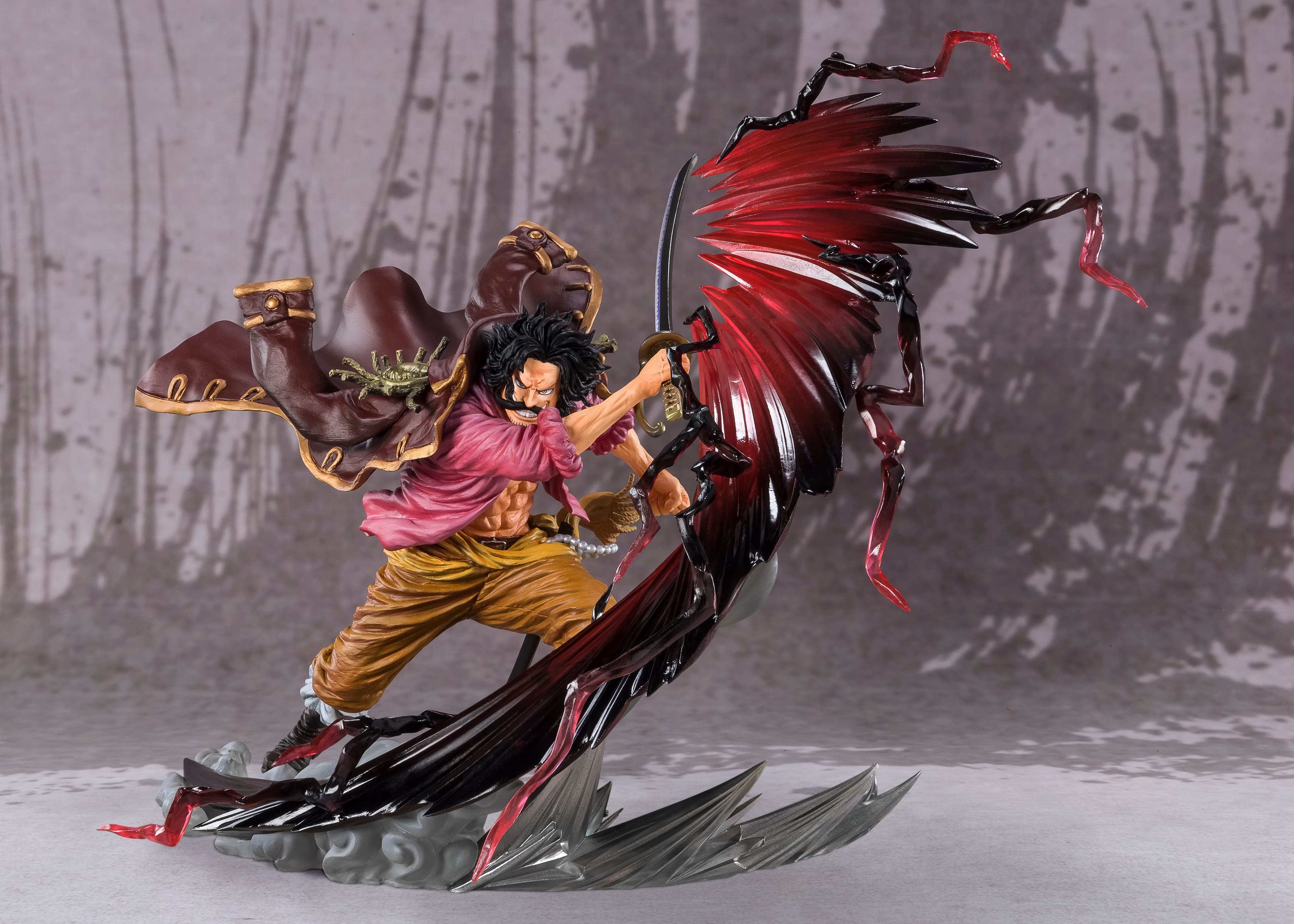 Figuarts ZERO的「D・羅傑」試作品。(台灣萬代南夢宮提供)