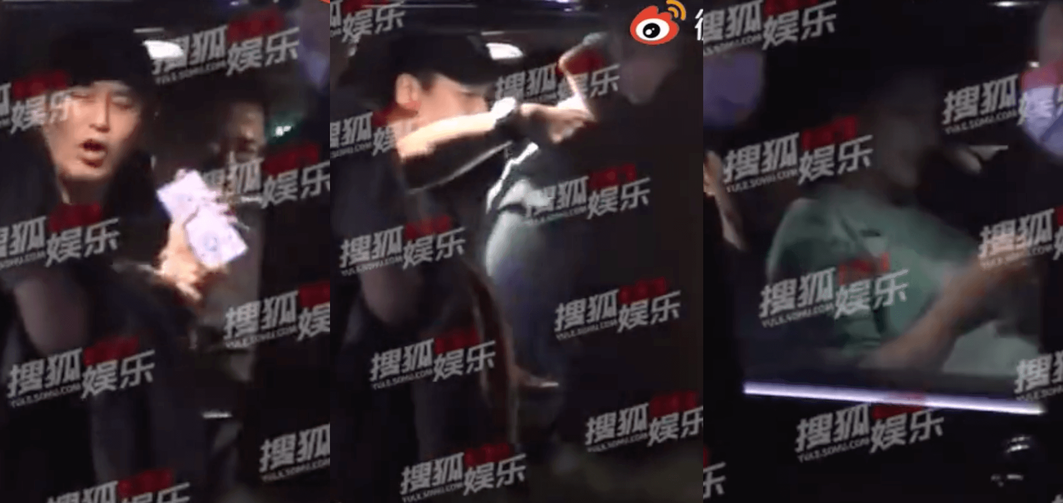 于曉光被拍到拉一名女子上車坐在自己大腿上。(網路圖片)