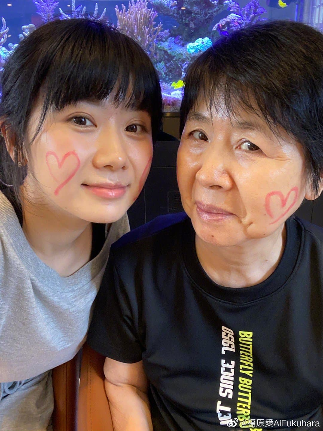 福原愛的母親已於3月底回日本,但日媒爆料母女倆仍分居中。(翻攝自福原愛微博)