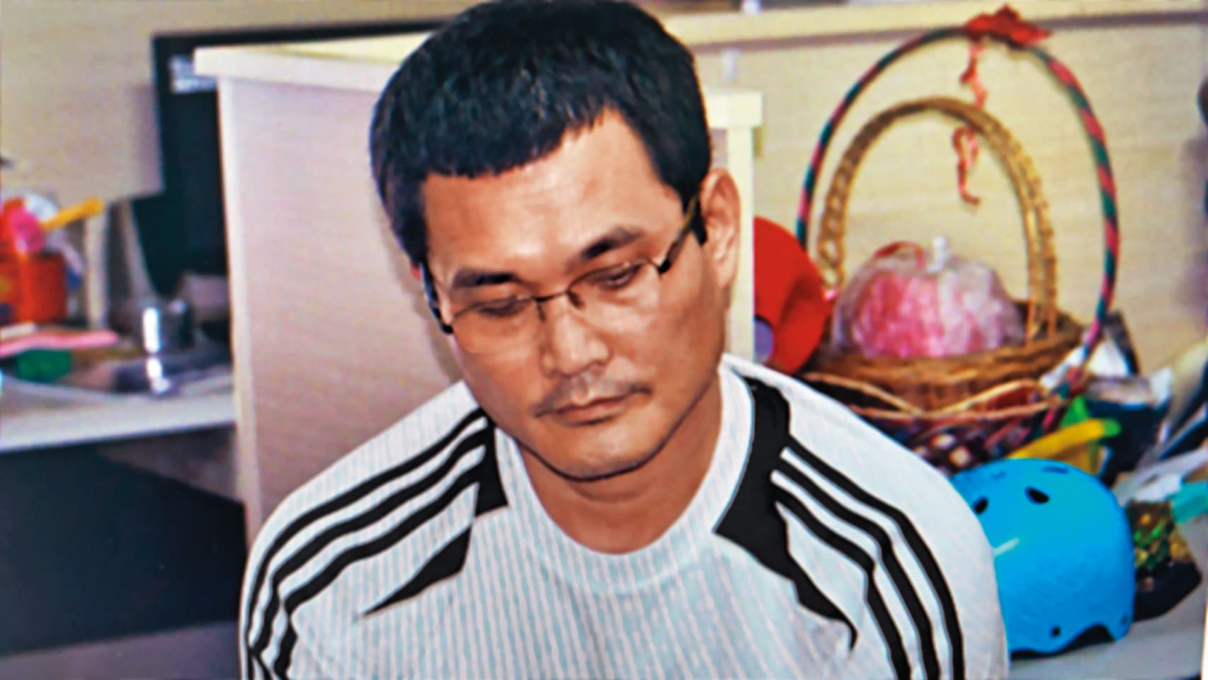林豐德(圖)被捕後否認犯行,但仍被警方識破,將他繩之以法。(翻攝畫面)