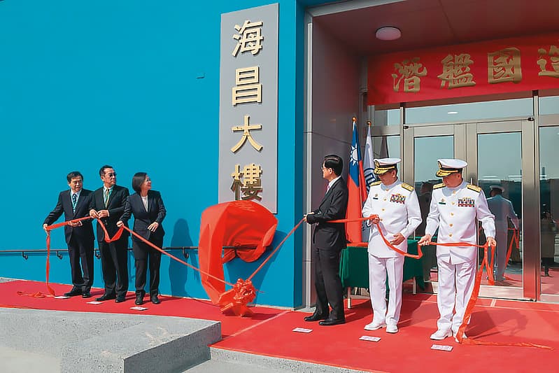 潛艦國造去年11月在台船海昌大樓正式開工,也象徵潛艦國造進入新的里程碑,不再是紙上談兵。(台船提供)