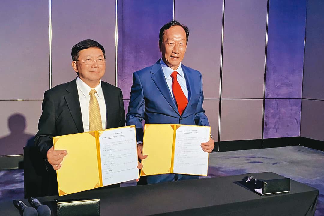 鴻海創辦人郭台銘投50億元入股台康,成單一最大股東,雙方攜手搶搭國際大廠生物藥代工列車。(台康生技提供)