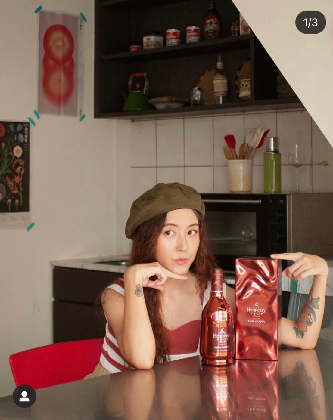 蔣雅文來台十多年,曾開過咖啡店、服裝店,甜品店及雜貨店。(翻攝蔣雅文IG)
