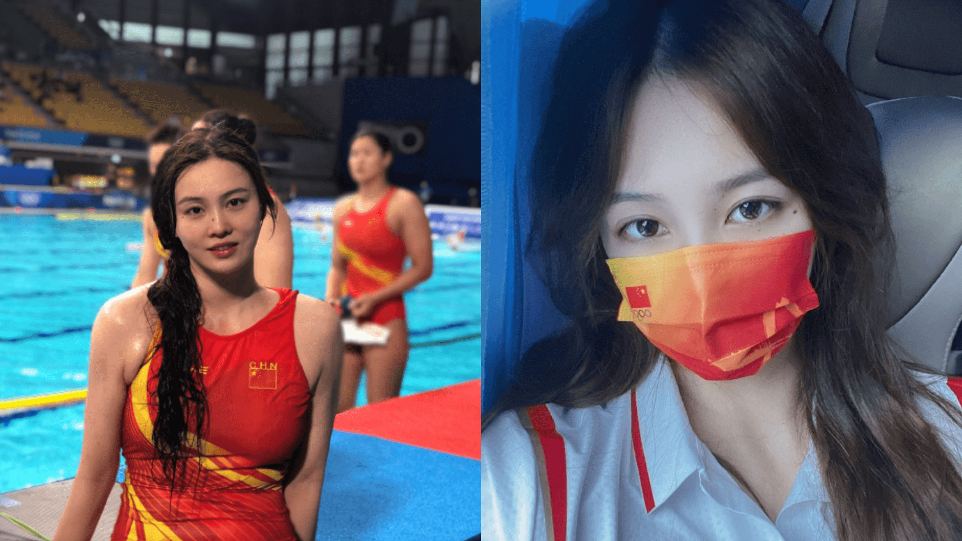 熊敦瀚不僅臉蛋甜美,身材也纖細修長。(翻攝自熊敦瀚微博)