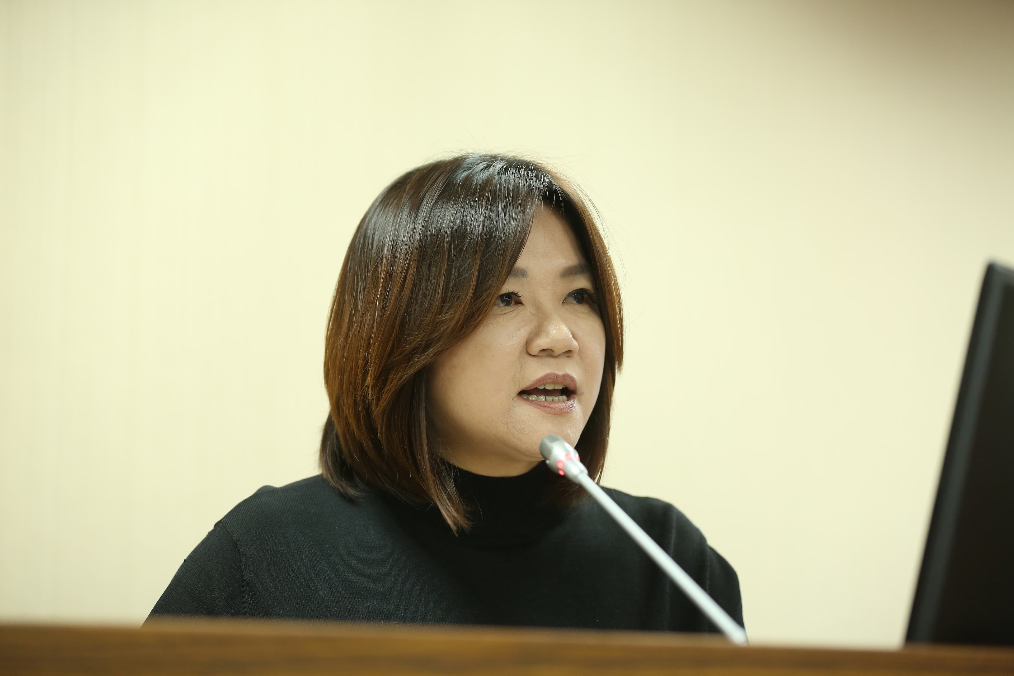 立法委員馬文君因為誤稱莊智淵是「羽球教父」，遭到網友群嘲。（本刊資料照）