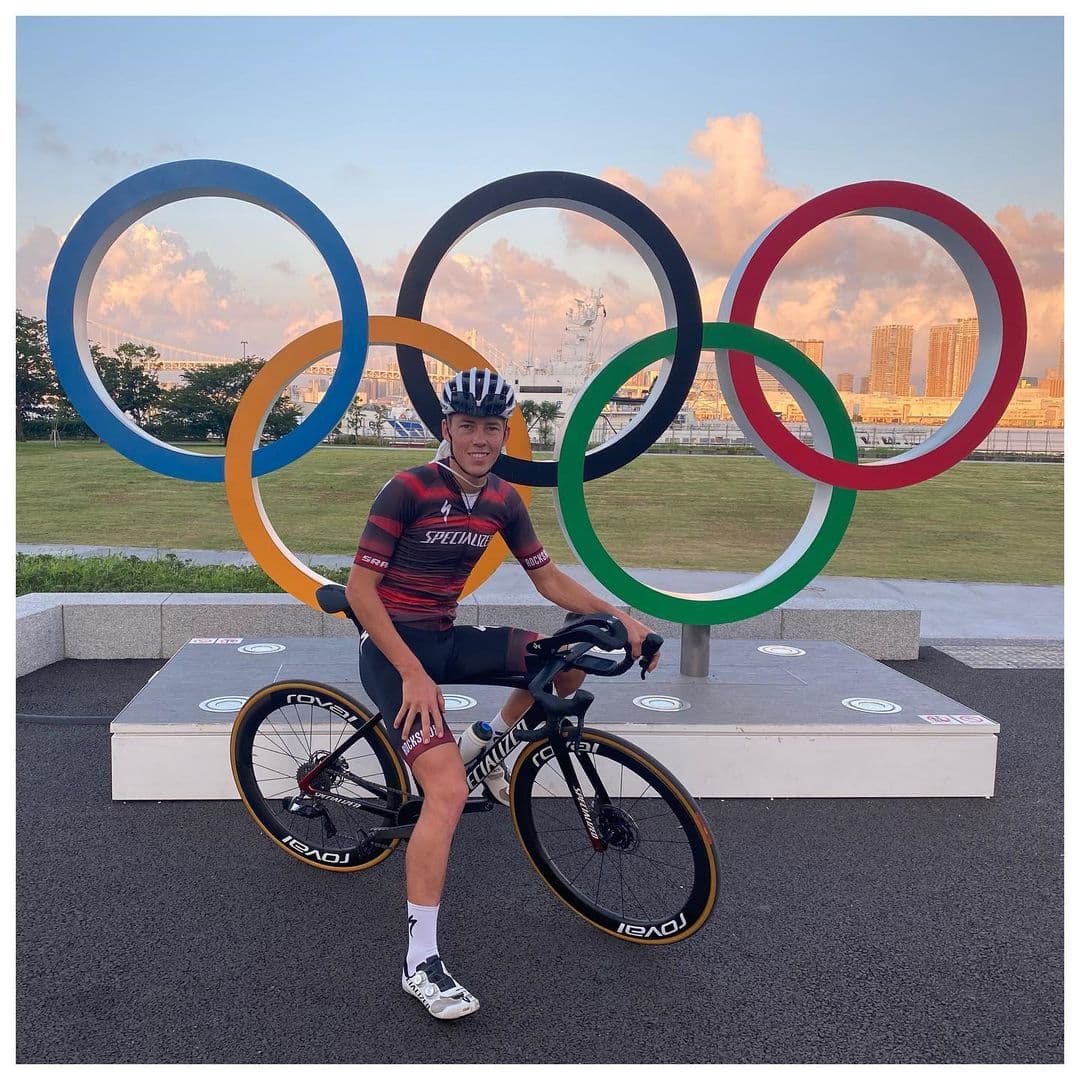 海登是紐西蘭知名的三鐵選手。(翻攝Hayden Wilde IG)