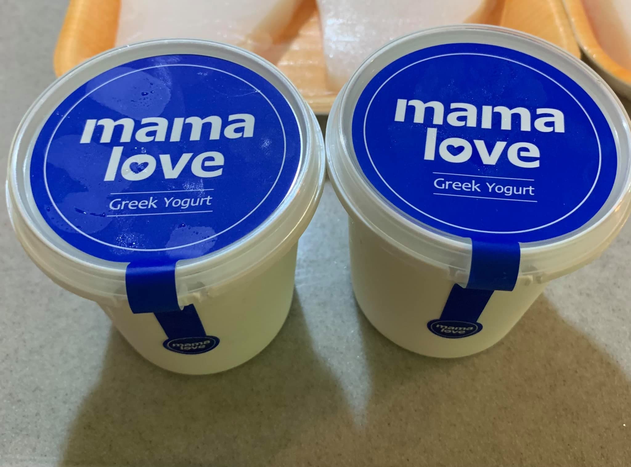 用Mamalove的希臘優格來做沾醬,感覺很健康。