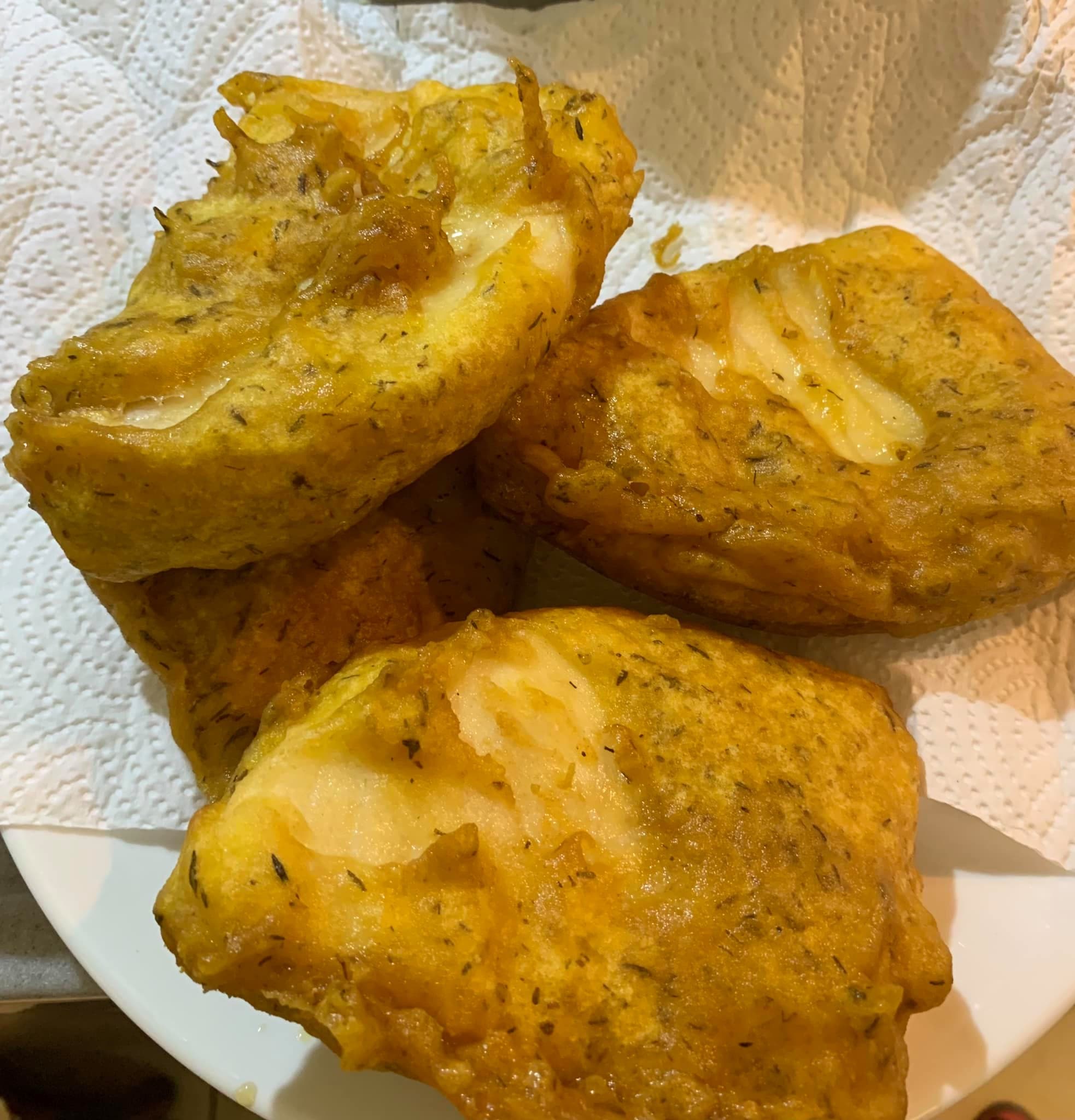 魚片起鍋瀝油,即可上桌。